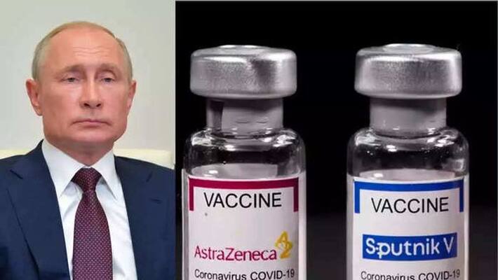Russia stole blue print of aster zeneca vaccine to make its own sputnik V Russia stole blue print of aster zeneca vaccine to make its own sputnik V