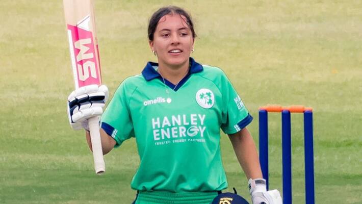 16 yrs old Amy Hunter became the youngest player ever to score an International century in any format 16 yrs old Amy Hunter became the youngest player ever to score an International century in any format