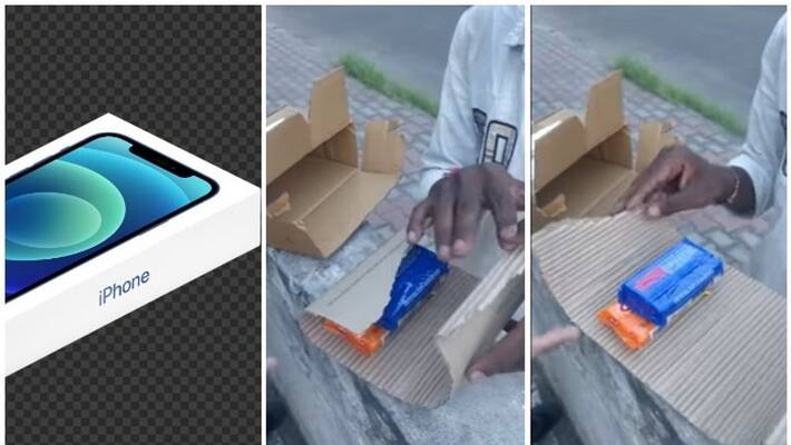 Man Orders Apple iPhone 12 Worth Rs 51000 Receives Nirma Soap Instead Man Orders Apple iPhone 12 Worth Rs 51000 Receives Nirma Soap Instead