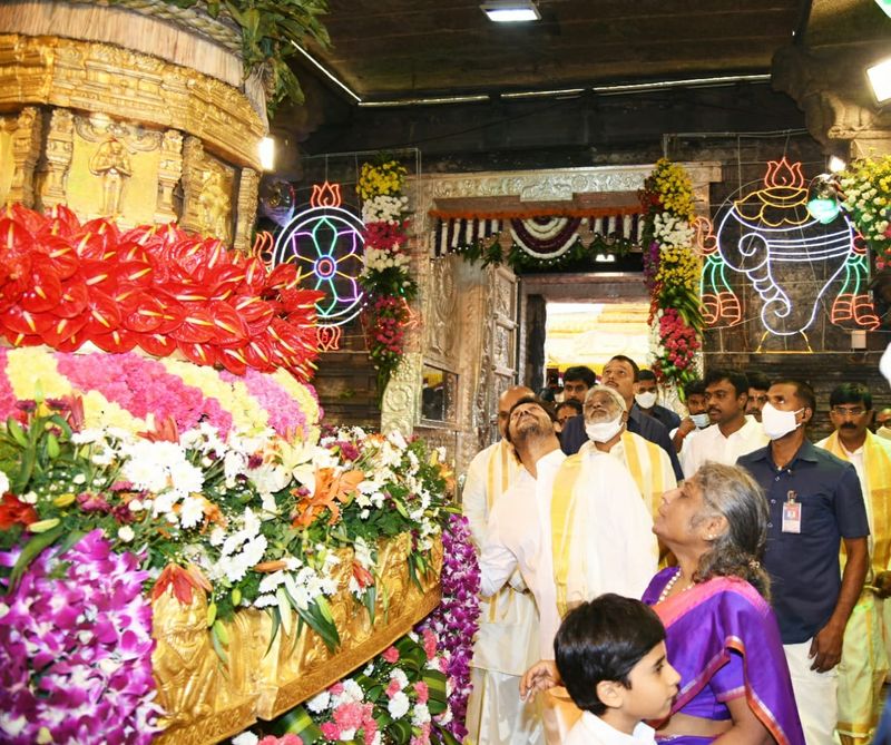 AP CM YS Jagan at Tirumala Temple