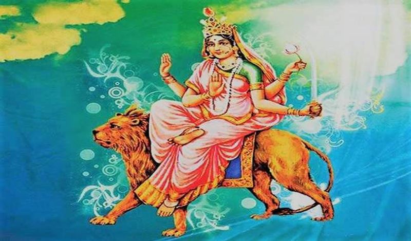 Navratri 2021 Significance of Goddess katyayani devi and the sixth avatar of Navratri Durga devi gnr