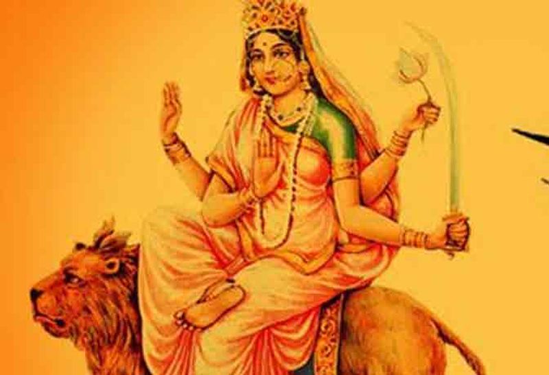 Navratri 2021 Significance of Goddess katyayani devi and the sixth avatar of Navratri Durga devi gnr