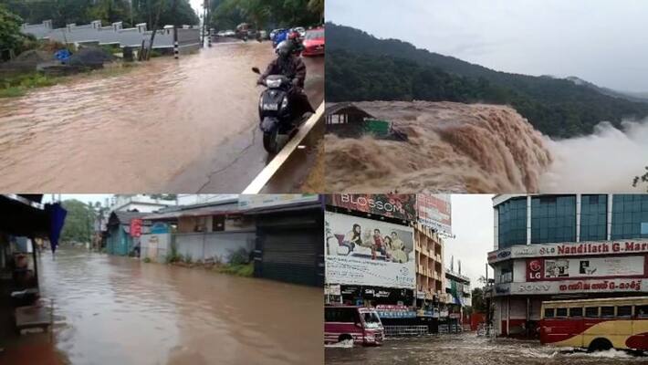 Heavy rain continues in kerala Heavy rain continues in kerala