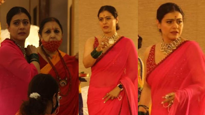 kajol spotted at durga puja without makeup, ayan mukherjee and these celebs were also seen