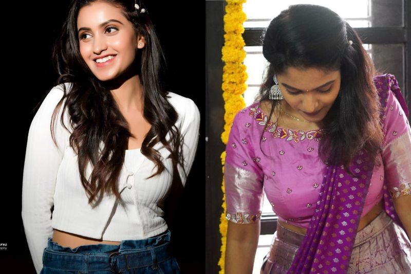 Dhee fame deepika pilli sister hashitha pilli instagram reels viral on social media - gnr