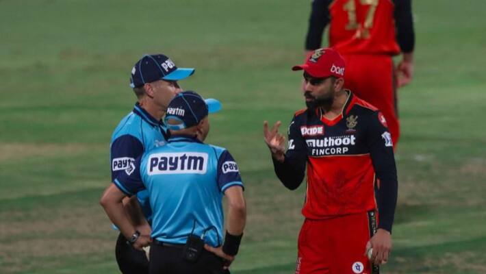 IPL 2021 Watch Video Kohli loses cool Umpire Sharma offers explanation IPL 2021 Watch Video Kohli loses cool Umpire Sharma offers explanation