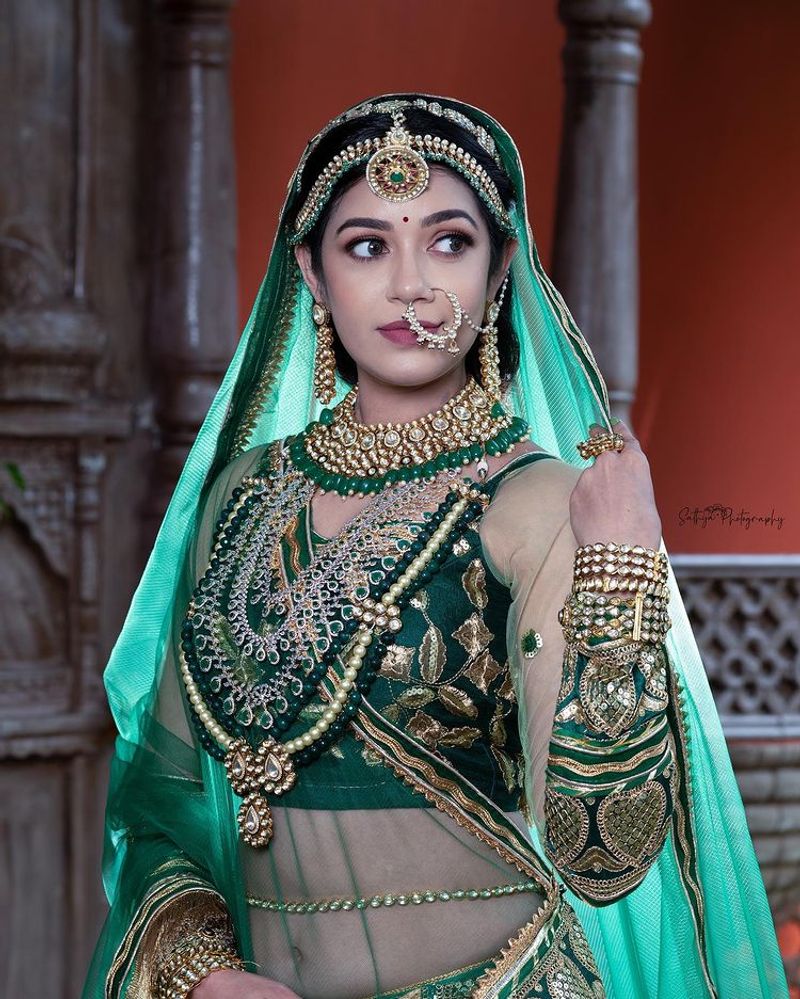 Actress Chaya Singh Latest Photo Shoot Of Jodhaa look Like Aishwarya Rai