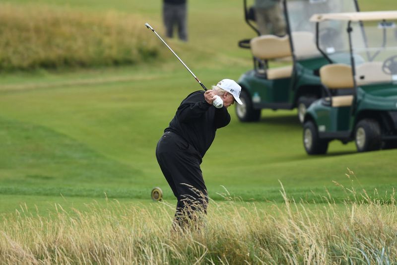 Trump lost weight out of office