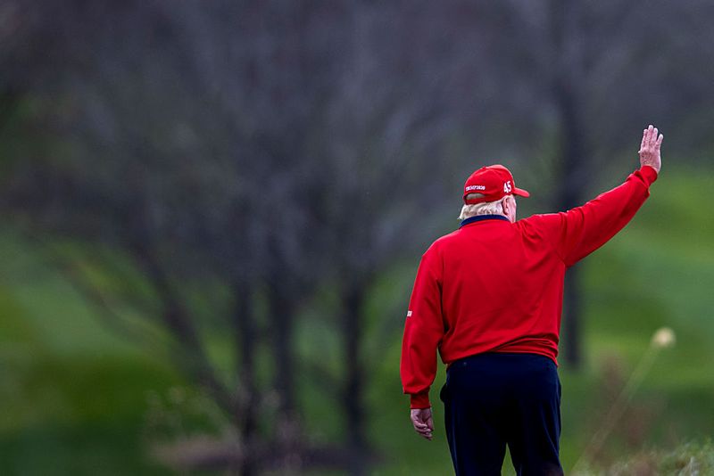 Trump lost weight out of office