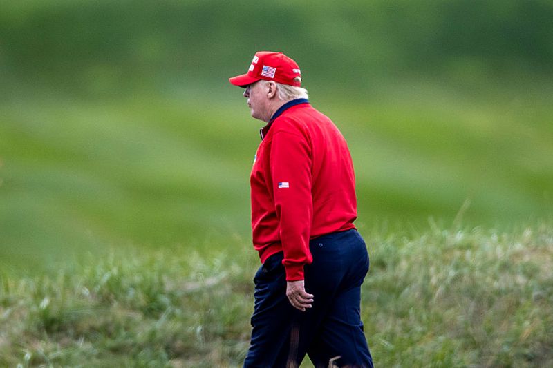 Trump lost weight out of office
