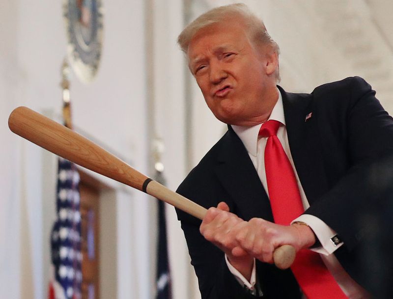 Trump lost weight out of office