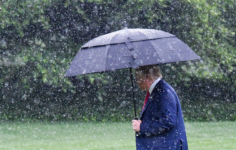 Trump lost weight out of office