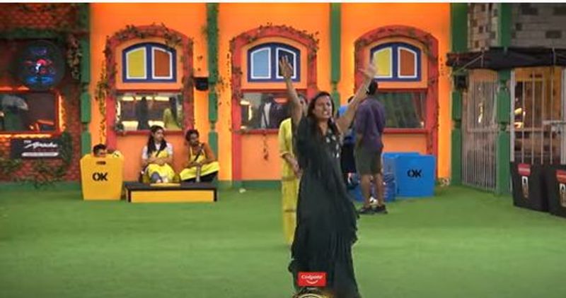 anee master warning to kajal and fire on siri rise heat on biggboss5 sunny entertaining