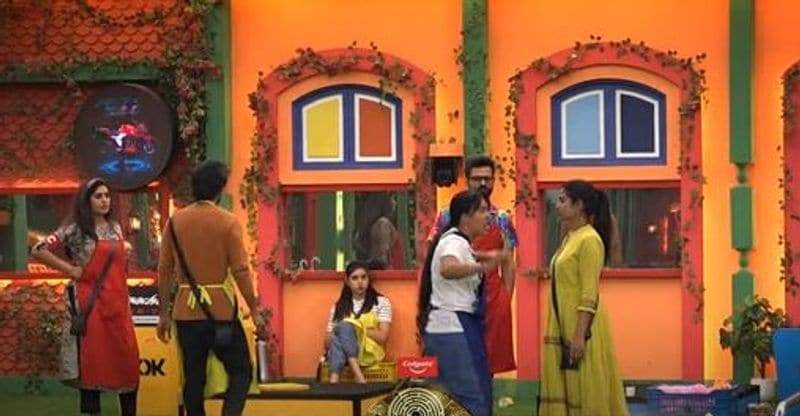 anee master warning to kajal and fire on siri rise heat on biggboss5 sunny entertaining