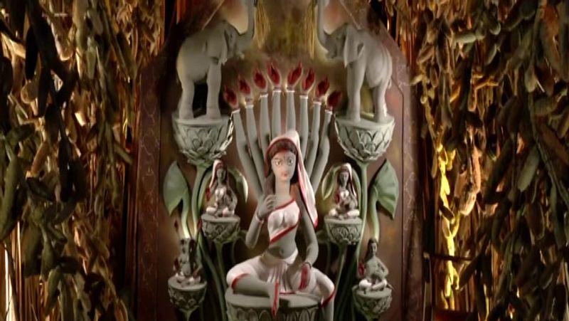 West Bengal, Durga puja pandal highlights hardships of people affected due to cyclones, LPG and inflation