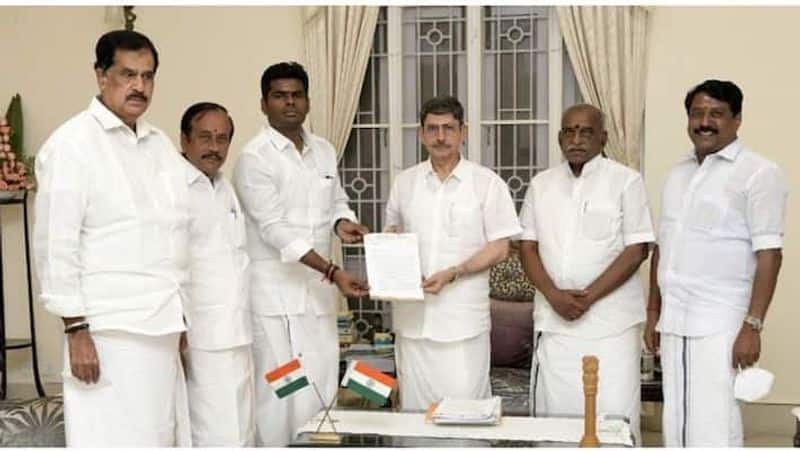 Chief minister stalin meet governor and explain the