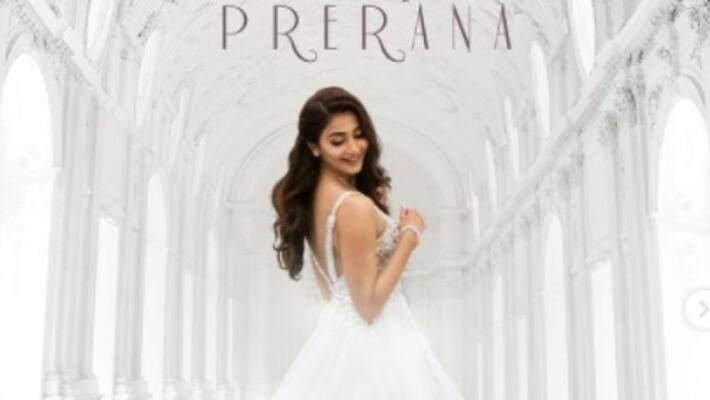 Actor Prabhas birthday wishes to Pooja Hegde Actor Prabhas birthday wishes to Pooja Hegde