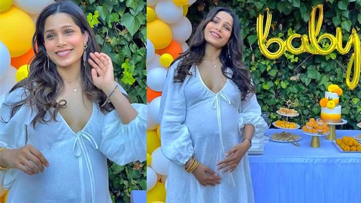 Slumdog Millionaire actress Freida Pinto is going to be a mom soon, shares her baby shower pictures Slumdog Millionaire actress Freida Pinto is going to be a mom soon, shares her baby shower pictures