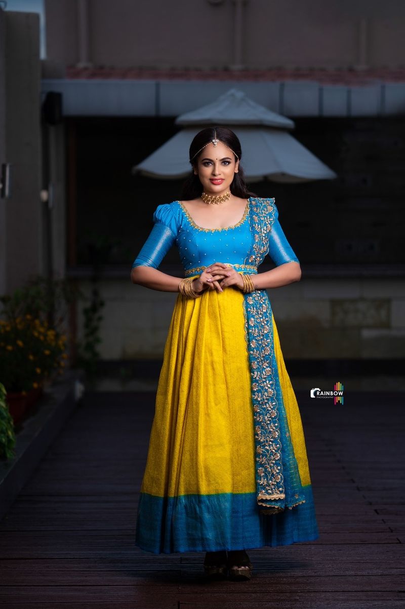 Actress Nandhitha Swetha charming Latest Photoshoot snaps