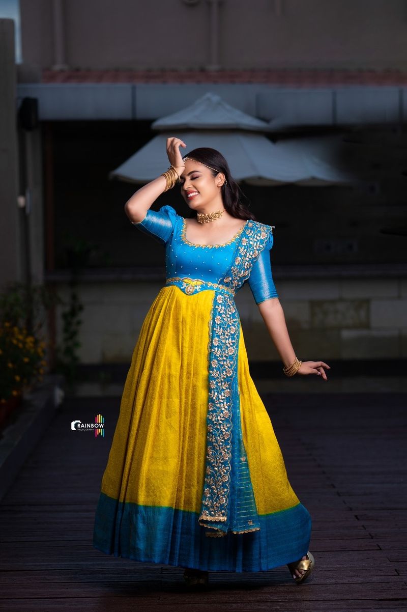 Actress Nandhitha Swetha charming Latest Photoshoot snaps