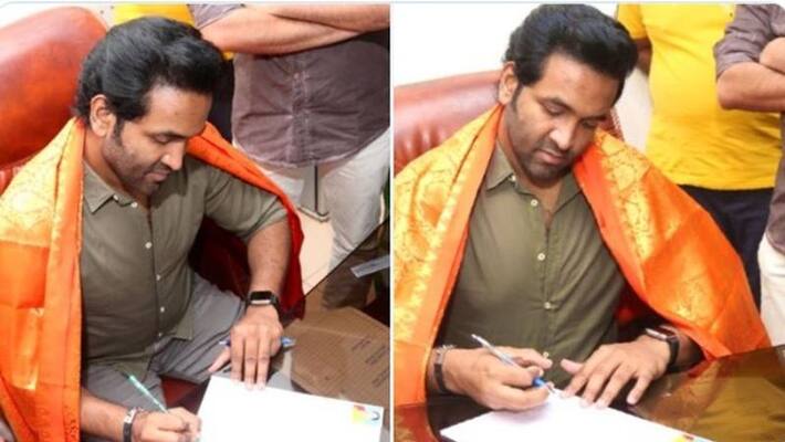 Manchu Vishnu takes charge as MAA President Manchu Vishnu takes charge as MAA President