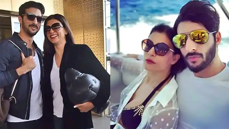 Sushmita Sen escaped a fall due to dis balance while posing in high hills