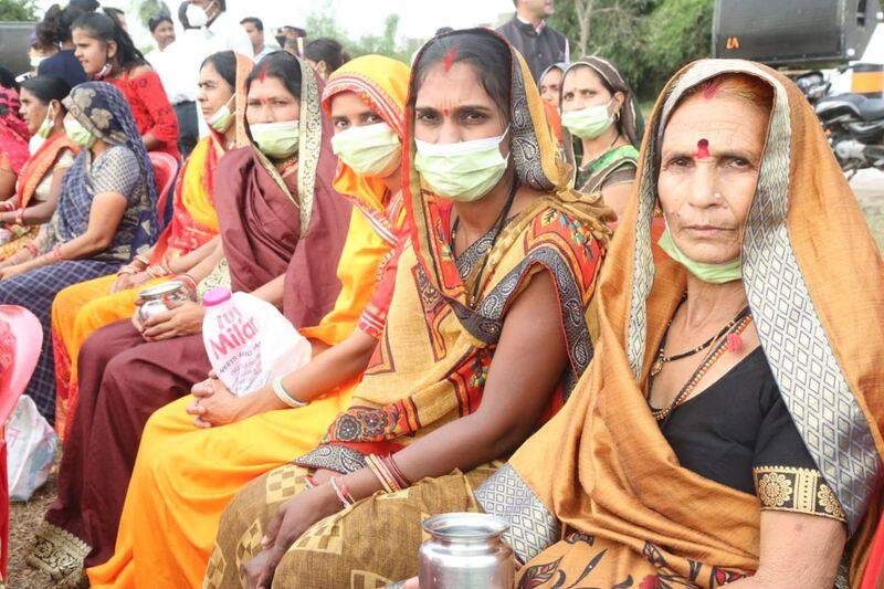madhya pradesh, unique race for mother in laws in bhopal in a odf village