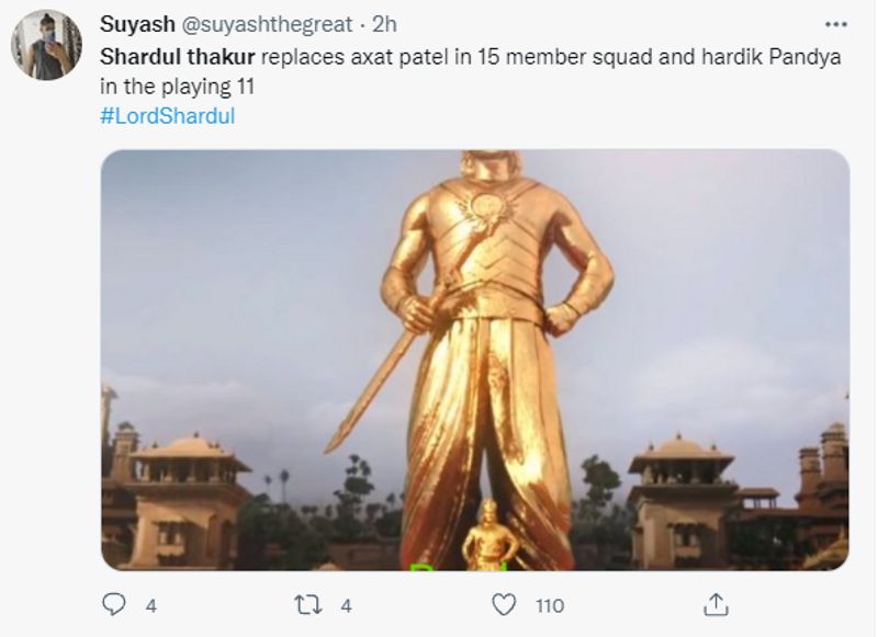 How Shardul Thakur takes seat in Team India T20 World Cup Squad fans hailing MS Dhoni effect