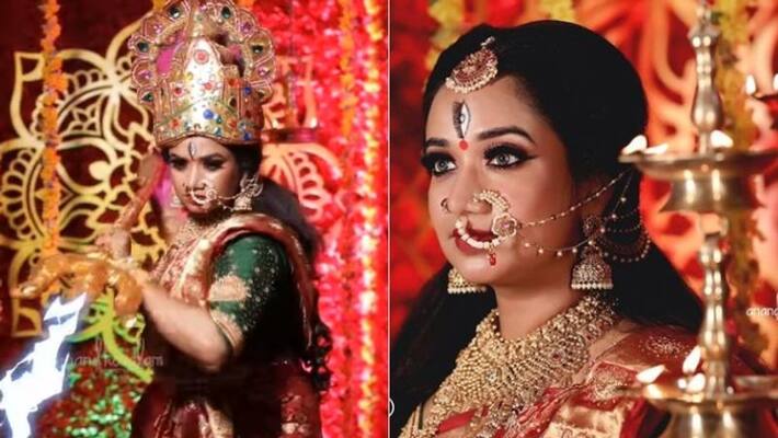 actress Gauri Krishna with Navratri special photoshoot actress Gauri Krishna with Navratri special photoshoot
