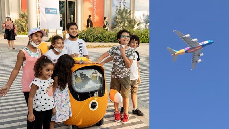 Dubai Expo 2020 become a place of adventure for children, see some amazing pictures