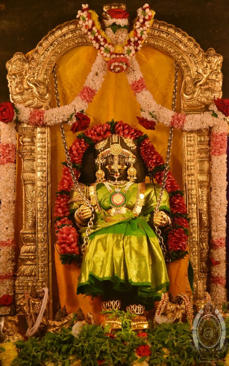 Navratri special Shree Krishna Darshana Adamaru Paryaya goddess decorations dpl