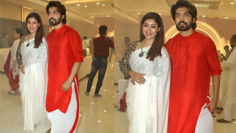 Navratri 2021, Kajol spotted at durga puja pandal, actress looked beautiful in green saree