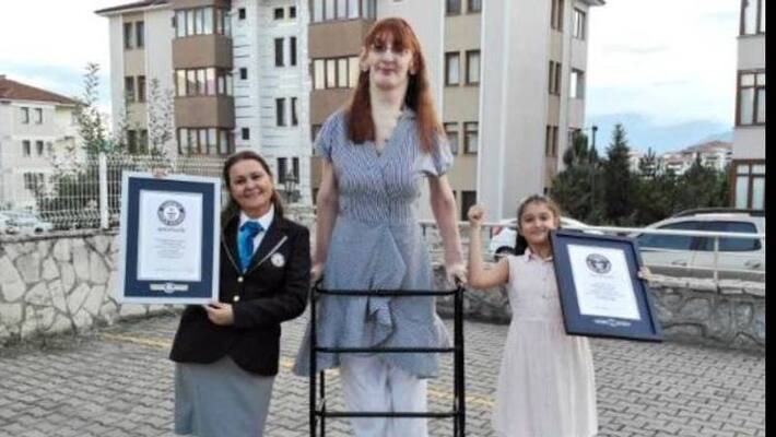 tallest living woman in the world according to Guinness World Records tallest living woman in the world according to Guinness World Records
