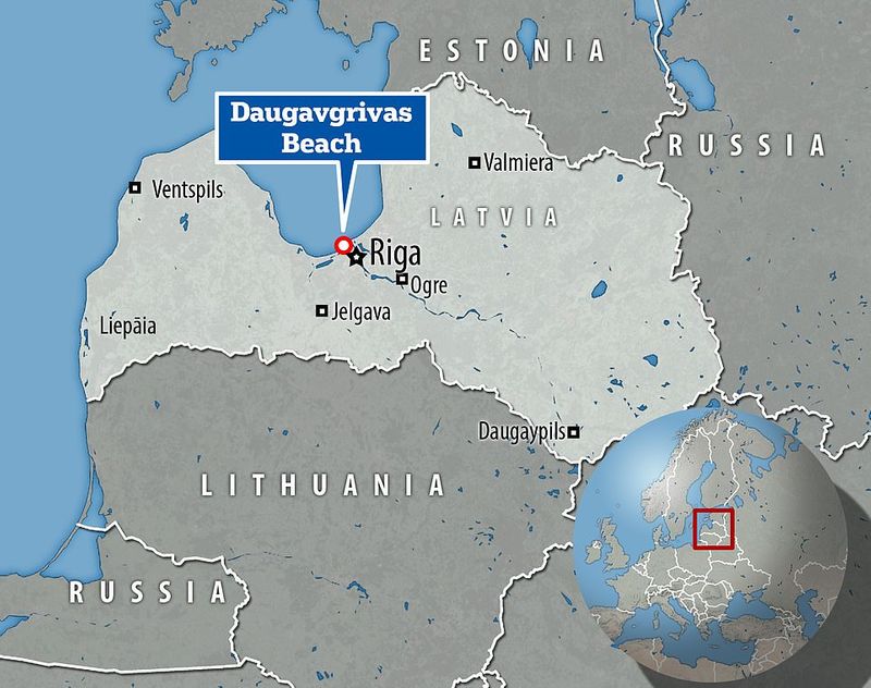 Latvia excavates a 200 year old British warship