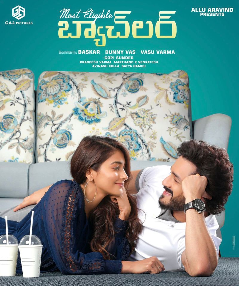 akhil pooja hegde most eligible bachelor movie twitter talk
