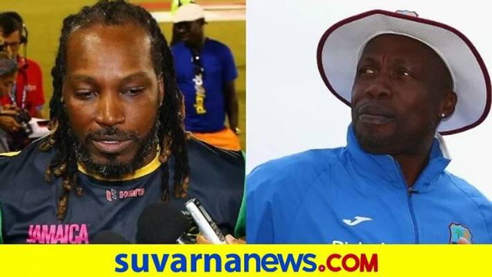 T20 World Cup I have no respect for Curtly Ambrose Says Chris Gayle kvn T20 World Cup I have no respect for Curtly Ambrose Says Chris Gayle kvn