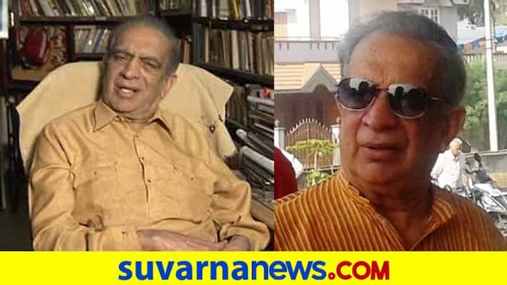Author Actor from Karnataka G K Govinda Rao passes away at Hubli dpl Author Actor from Karnataka G K Govinda Rao passes away at Hubli dpl