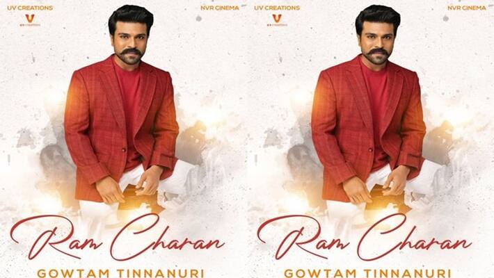 Ram Charan announces his movie with Gowtam Tinnanuri Ram Charan announces his movie with Gowtam Tinnanuri