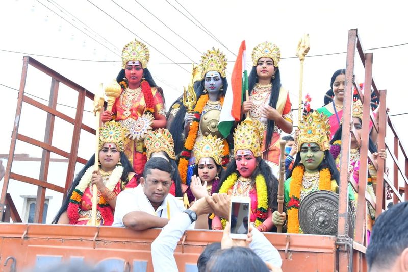 Minister ST Somashekhar Inauguration of Chamundeshwari Devi Utsava in Mysuru grg