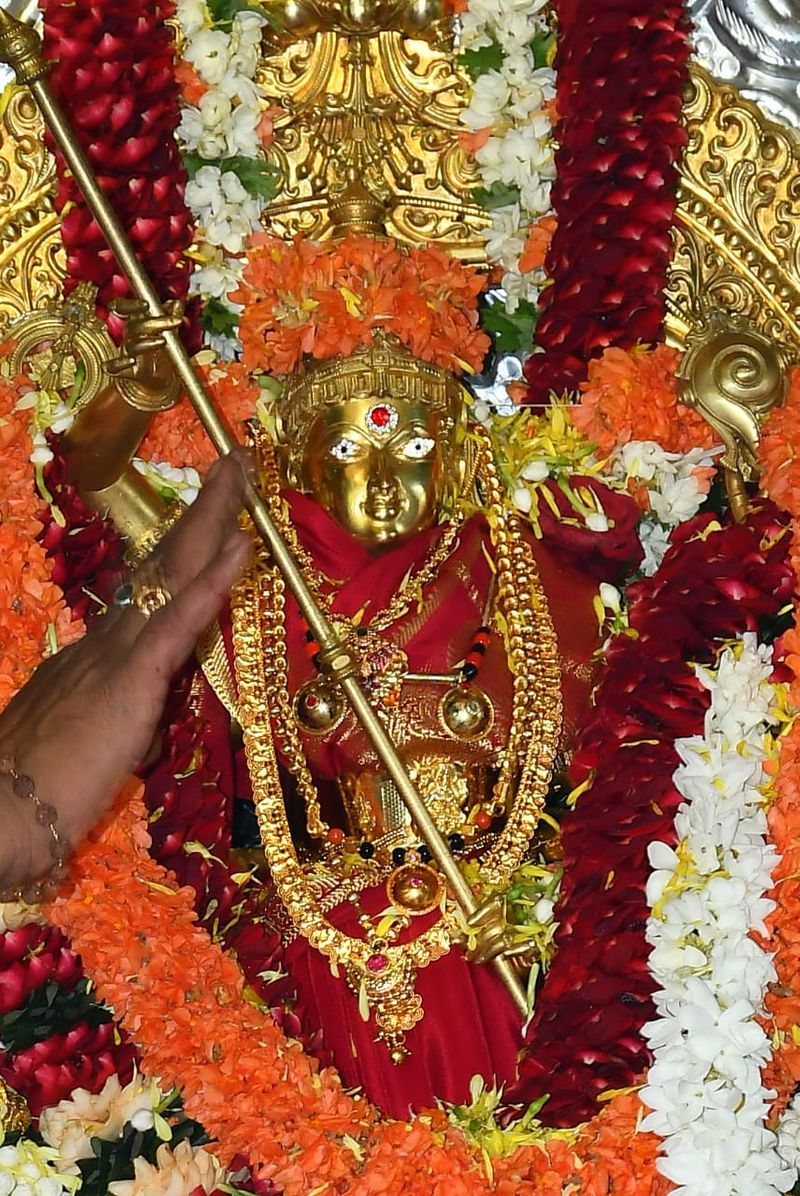 Minister ST Somashekhar Inauguration of Chamundeshwari Devi Utsava in Mysuru grg