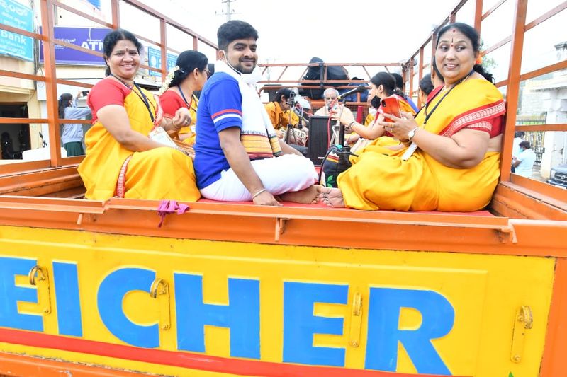 Minister ST Somashekhar Inauguration of Chamundeshwari Devi Utsava in Mysuru grg