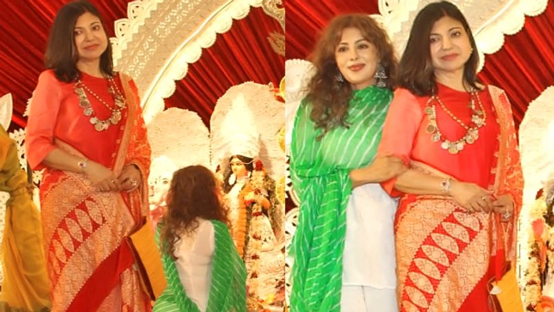 Rani Mukerji and other celebs spotted on last day of Navratri for devi darshan