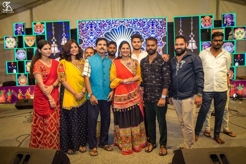 ycp mla undavalli sridevi traditional dresses of gujarat