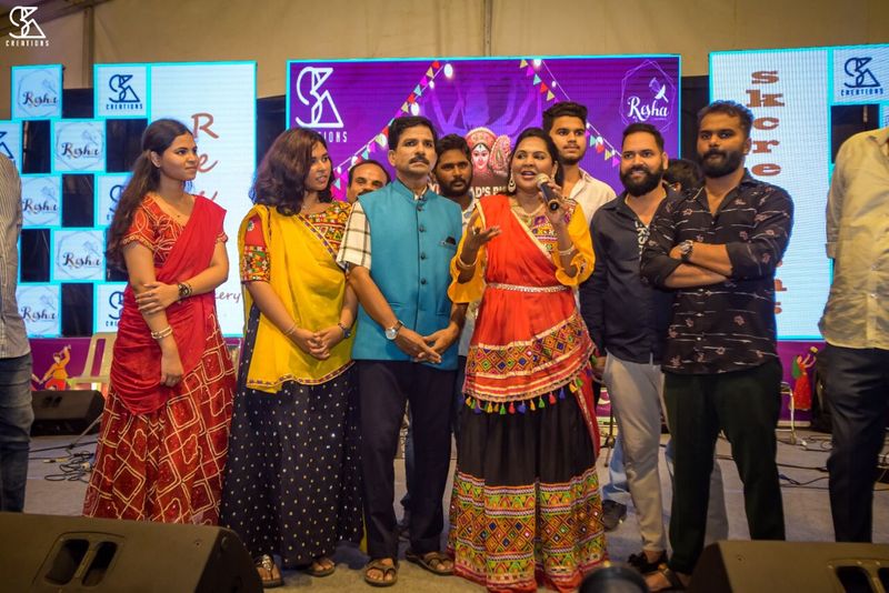 ycp mla undavalli sridevi traditional dresses of gujarat