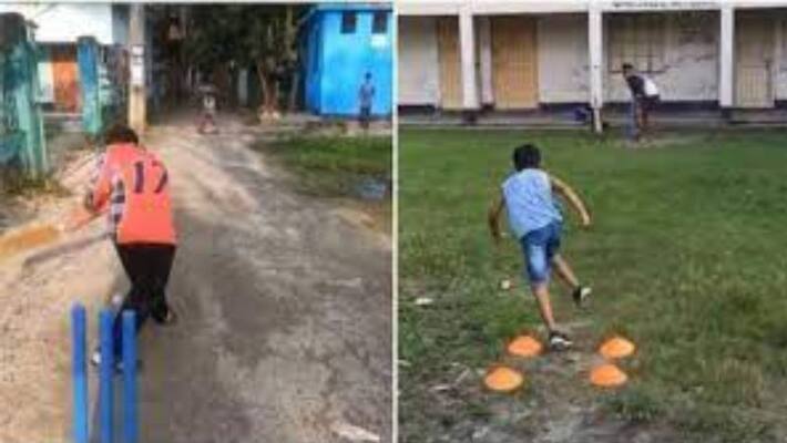 little boy impresses cricket legend sachin tendulkar and bret lee with accurate spin bowling little boy impresses cricket legend sachin tendulkar and bret lee with accurate spin bowling
