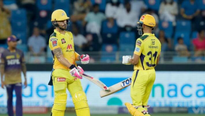Faf Du Plessis batted brilliantly, CSK gave 193 runs target KKR in IPL 2021 Final at UAE spb Faf Du Plessis batted brilliantly, CSK gave 193 runs target KKR in IPL 2021 Final at UAE spb