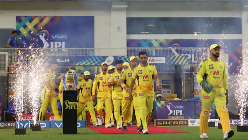 IPL 2021, CSK vs KKR : winning photo of chennai super kings, see here