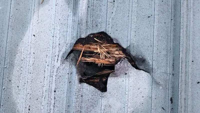 Shocking incident of meteorite falling in British Columbia, see some pictures