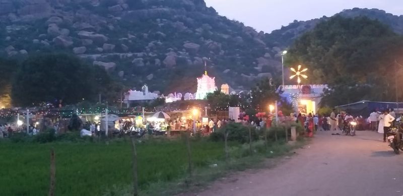 Celebrated Ambari Procession at Hemagudda in Gangavatin grg