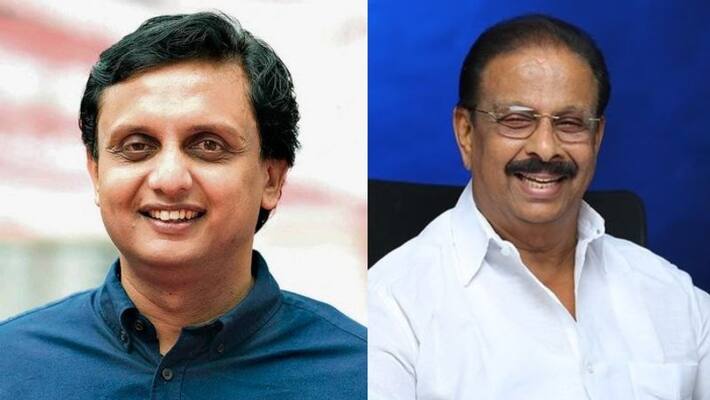 K Sudhakran supports mohammed riyas K Sudhakran supports mohammed riyas